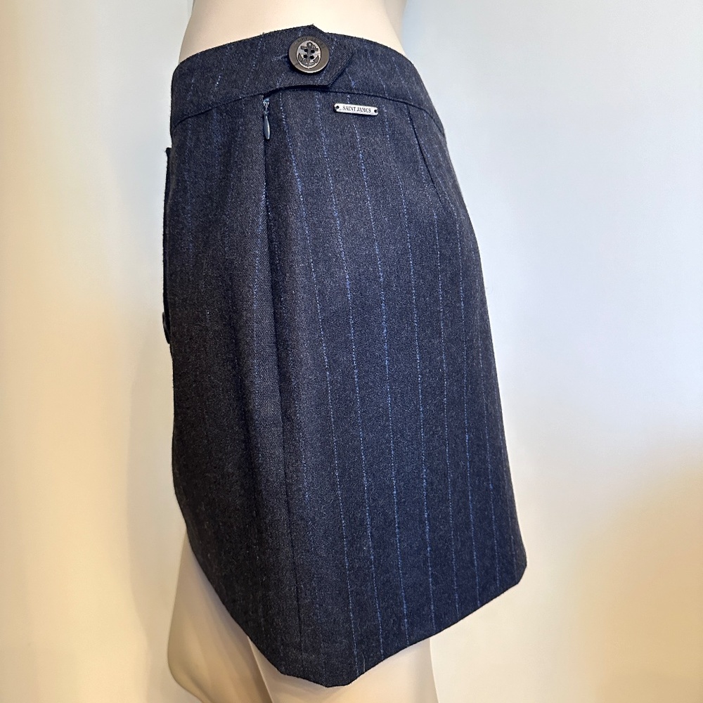 Saint James wool skirt - Picture 4 of 12